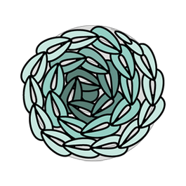 Chain Stitch Rose
