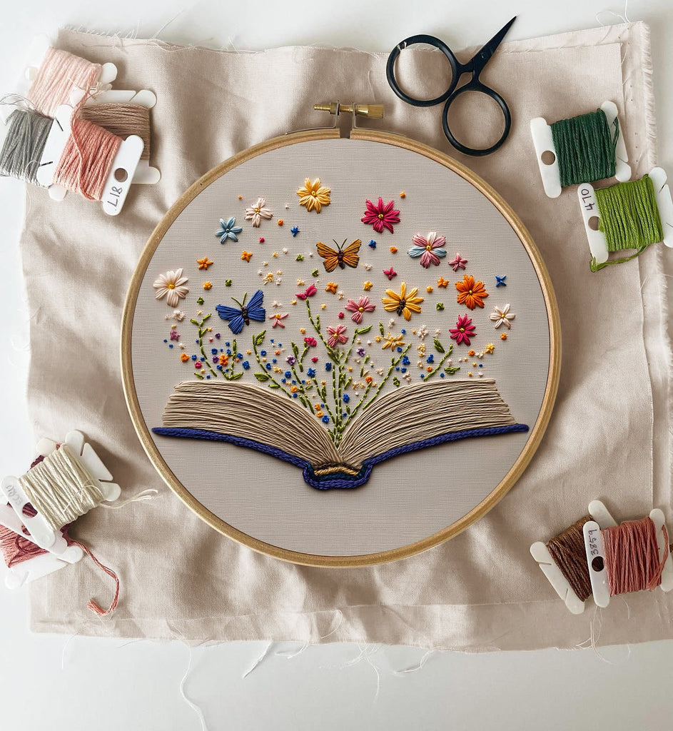 🏠Literary home embroidery
