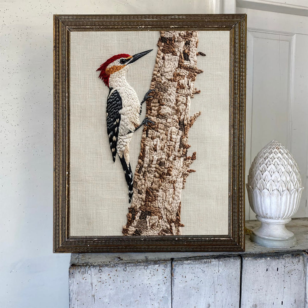 Rubbyoo Embroidery Kit- Woodpecker - image 6