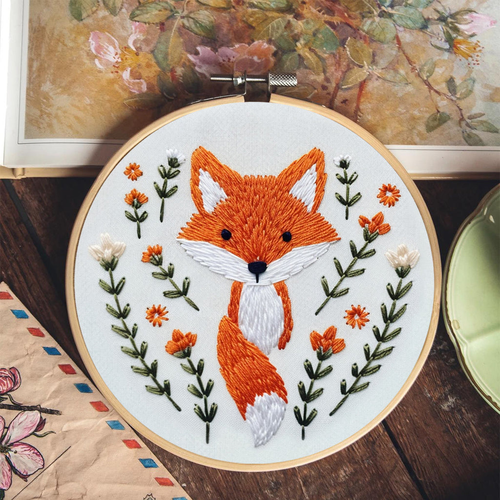 Rubbyoo Embroidery Kit -Stand Up Fox  - image 7