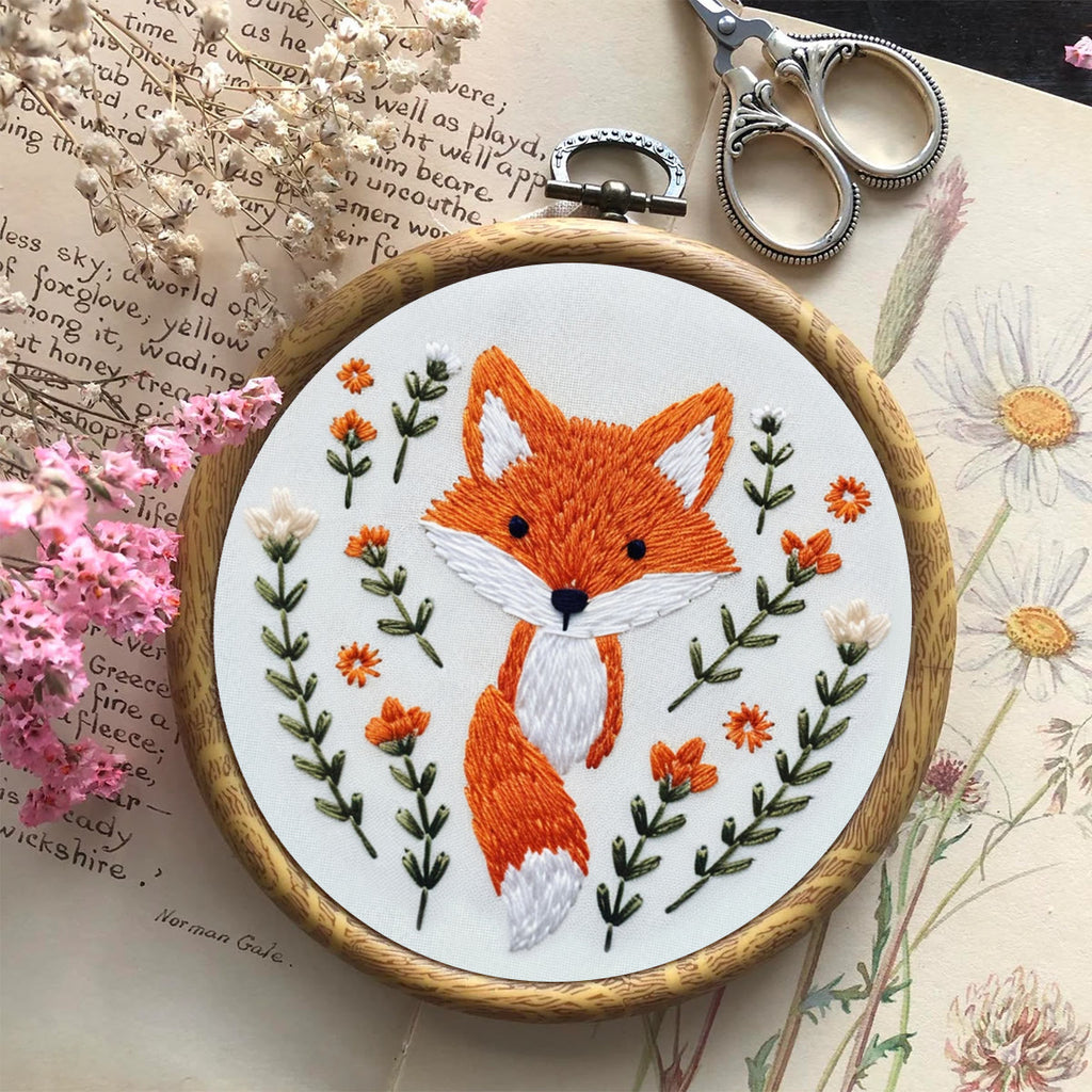 Rubbyoo Embroidery Kit -Stand Up Fox  - image 8