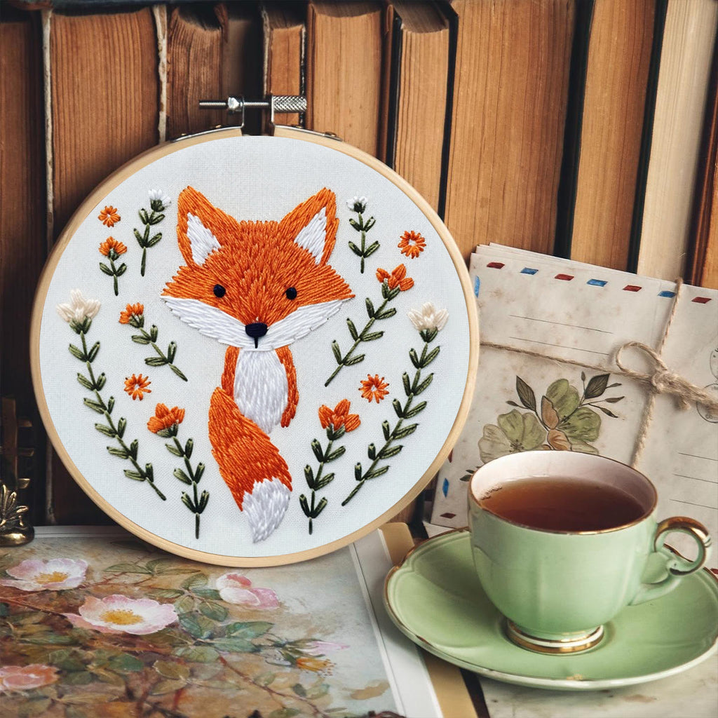 Rubbyoo Embroidery Kit -Stand Up Fox  - image 6