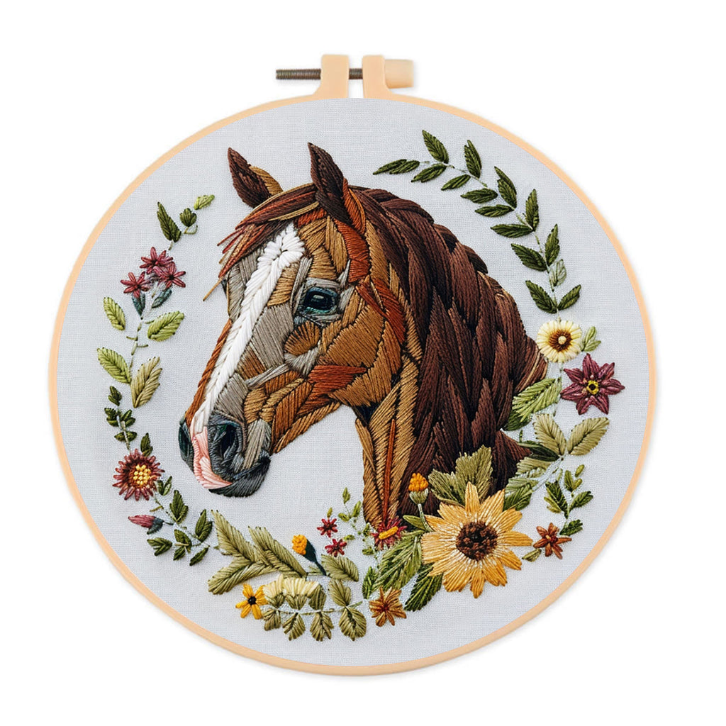 Rubbyoo Embroidery Kit -Horse Head - image 0