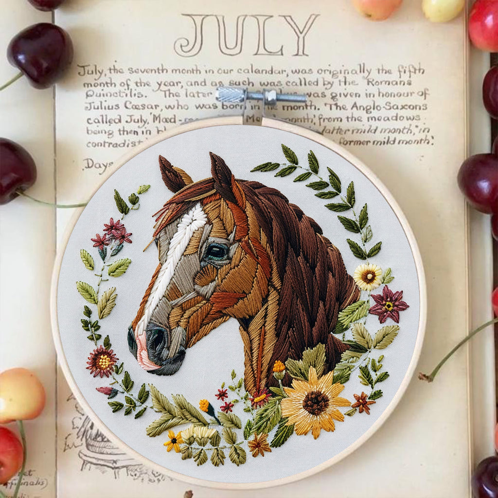 Rubbyoo Embroidery Kit -Horse Head - image 2