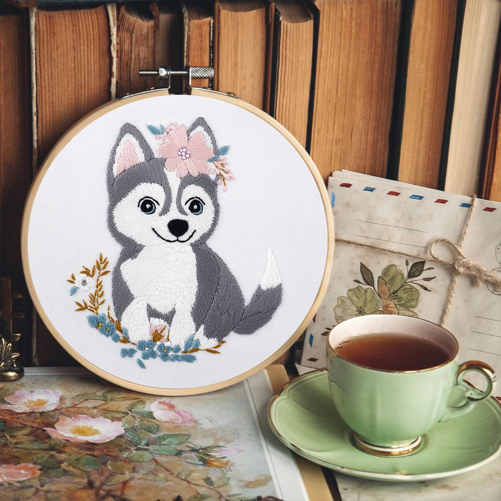 Rubbyoo Embroidery Kit -   Puppy Husky - image 6