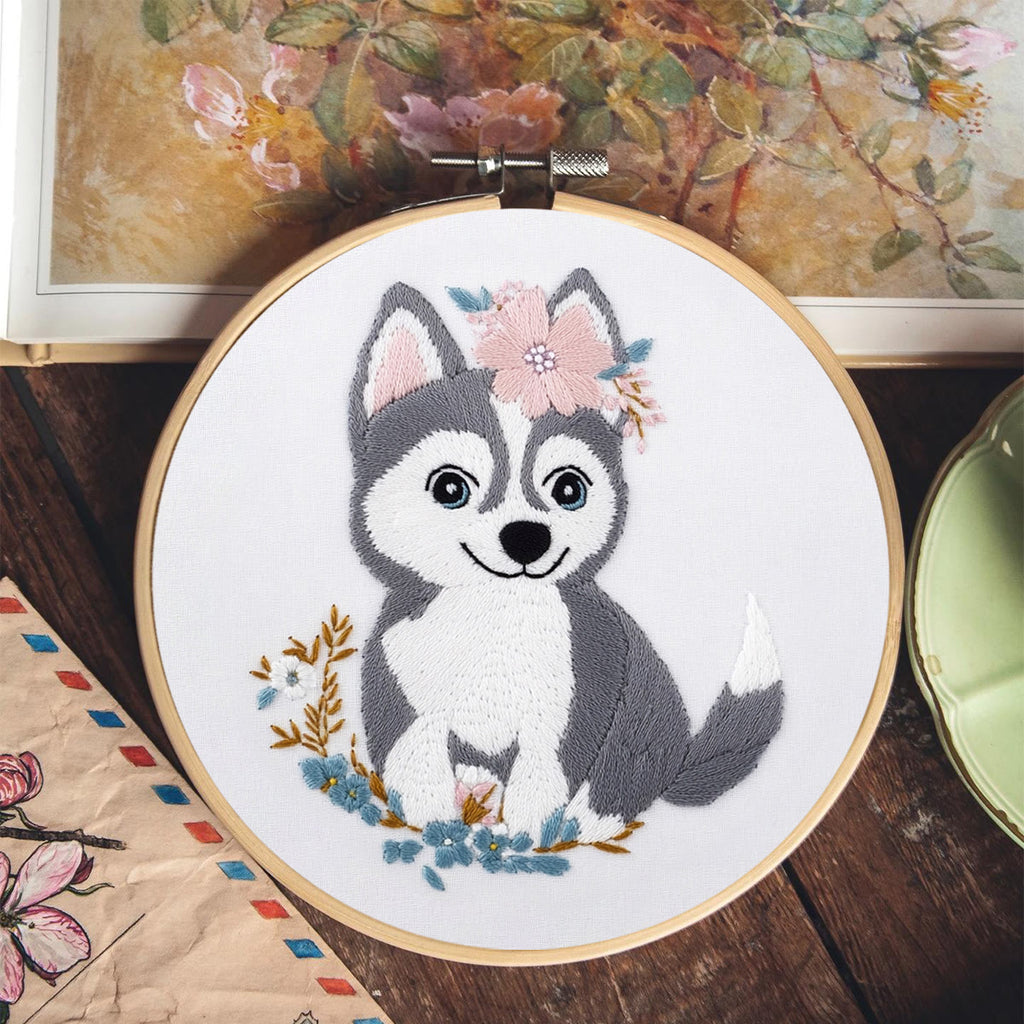 Rubbyoo Embroidery Kit -   Puppy Husky - image 7