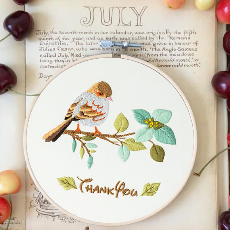 Rubbyoo Embroidery Kit - Thank You - image 5