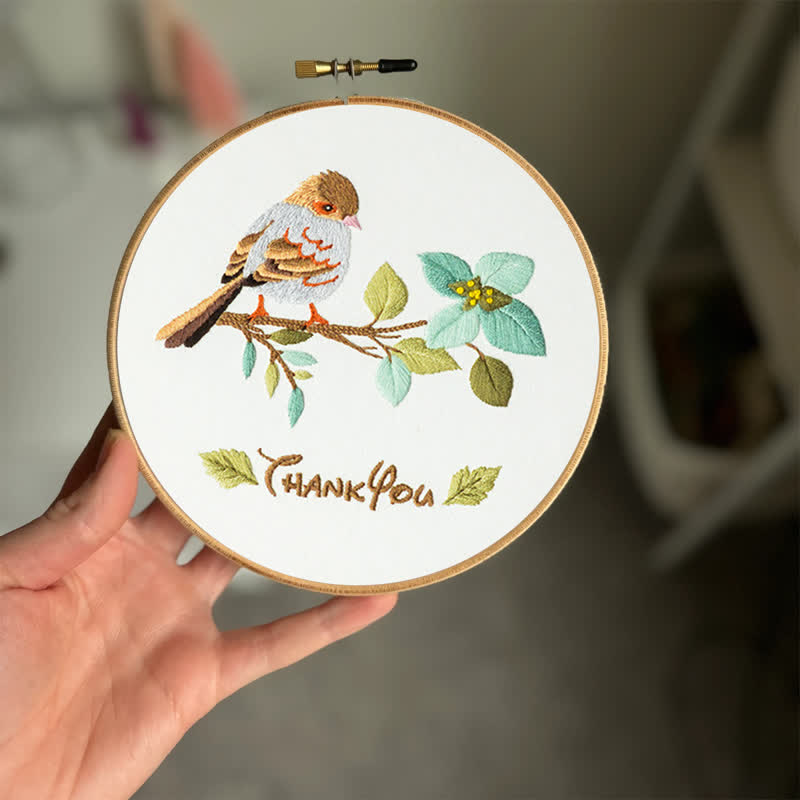 Rubbyoo Embroidery Kit - Thank You - image 3