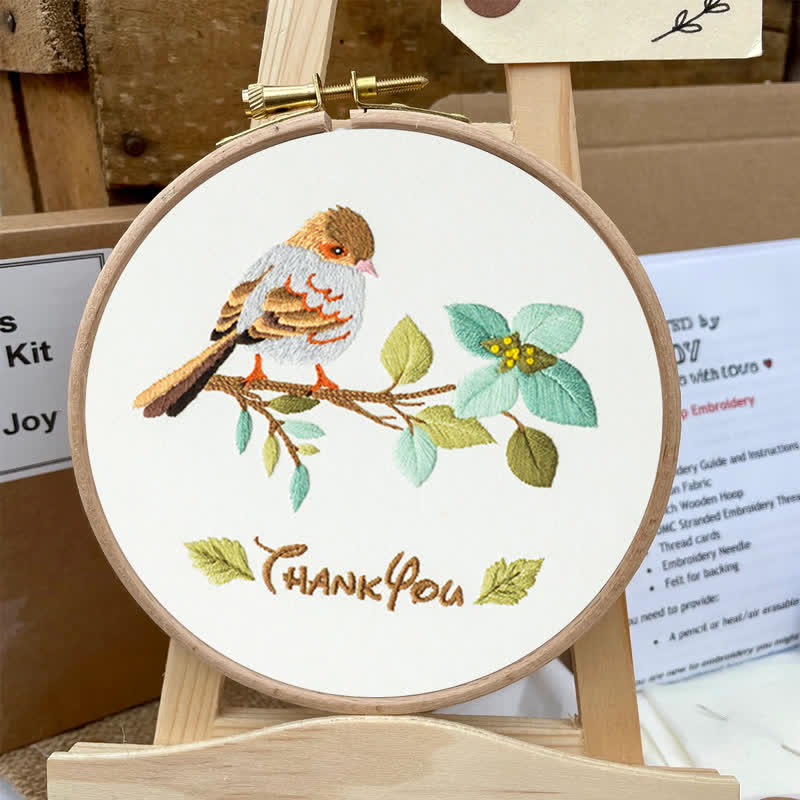 Rubbyoo Embroidery Kit - Thank You - image 10