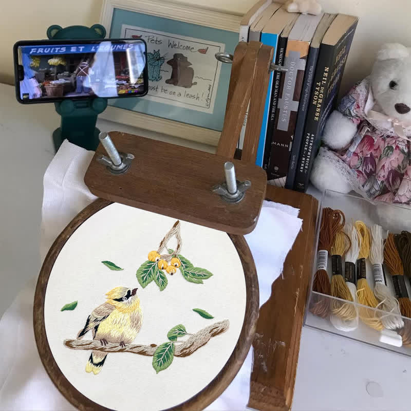 Rubbyoo Embroidery Kit - Goldfinch - image 16