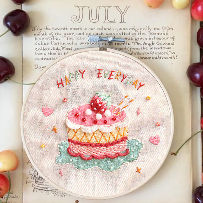 Rubbyoo Embroidery Kit -happy Everyday - image 6