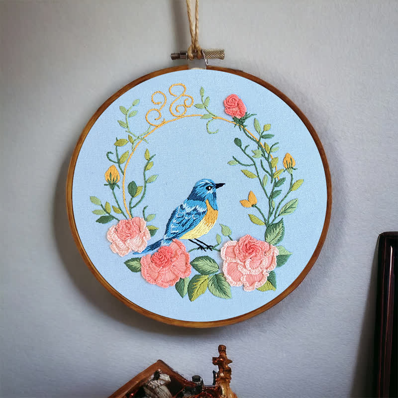Rubbyoo Embroidery Kit -Exotic Bird-Flowers - image 7