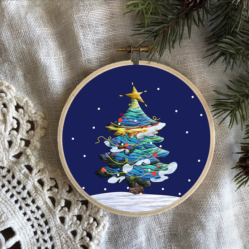 Rubbyoo Embroidery Kit - Merry Christmas Tree - image 18