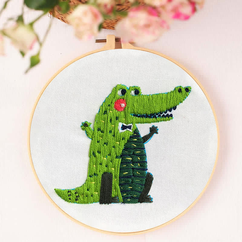Rubbyoo Embroidery Kit - Alligator - image 9