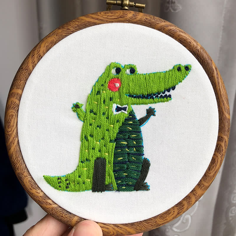Rubbyoo Embroidery Kit - Alligator - image 5
