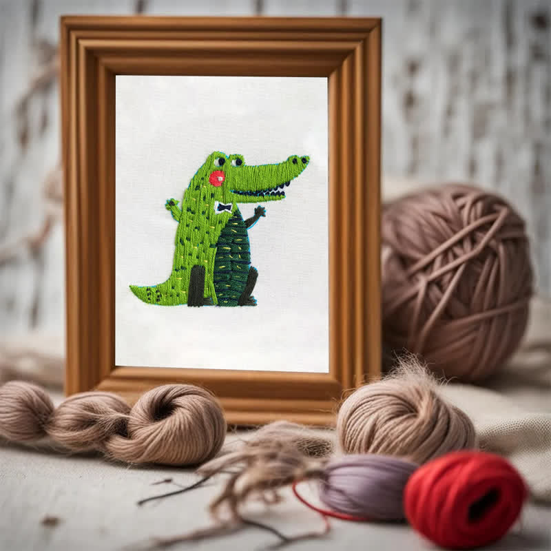 Rubbyoo Embroidery Kit - Alligator - image 7