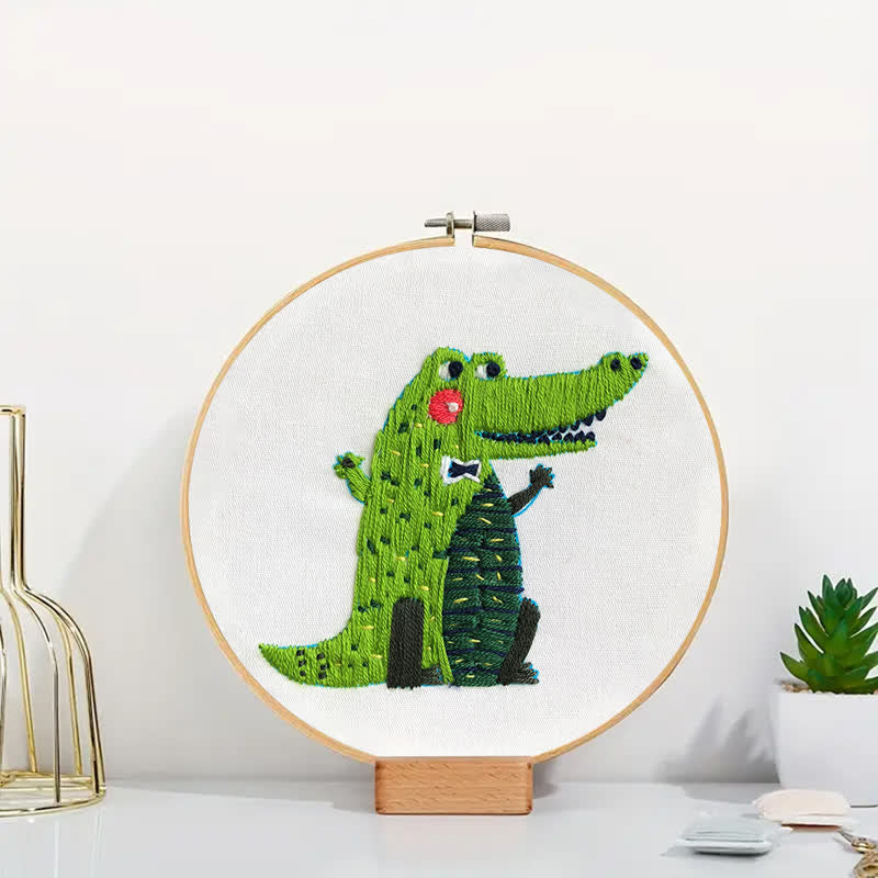 Rubbyoo Embroidery Kit - Alligator - image 4