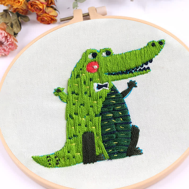 Rubbyoo Embroidery Kit - Alligator - image 18
