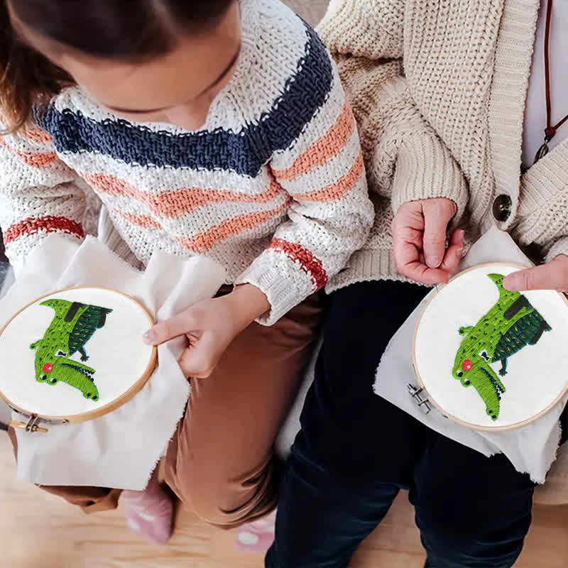 Rubbyoo Embroidery Kit - Alligator - image 14