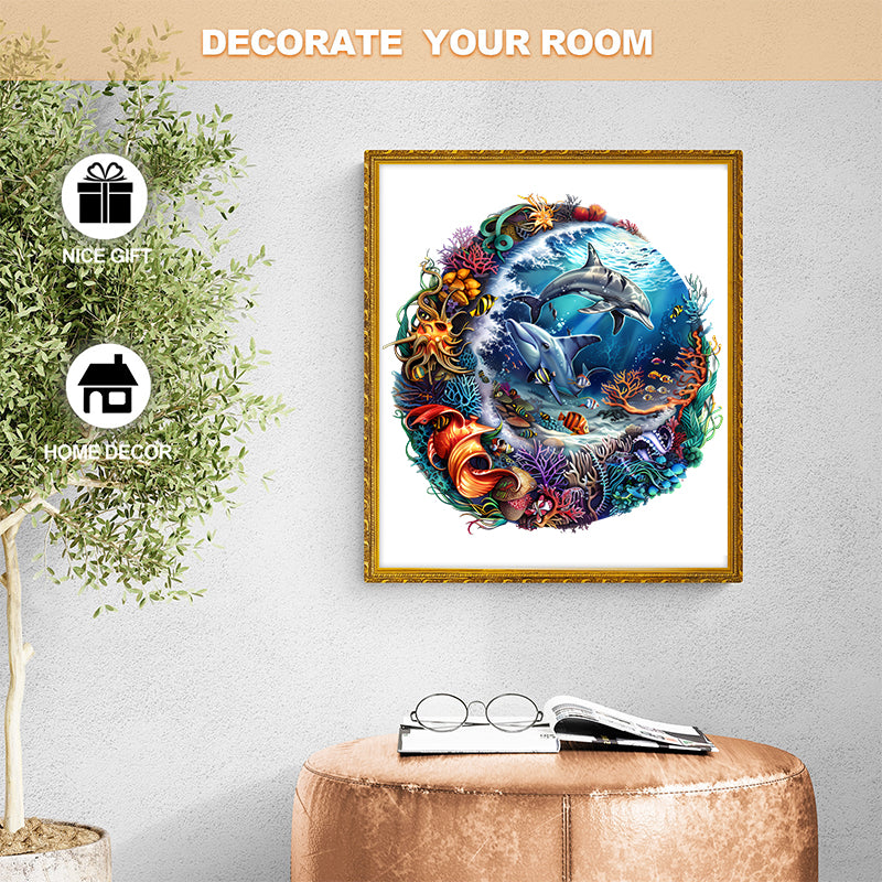 Rubbyoo Marine animals - Wooden Jigsaw Puzzle - image 9