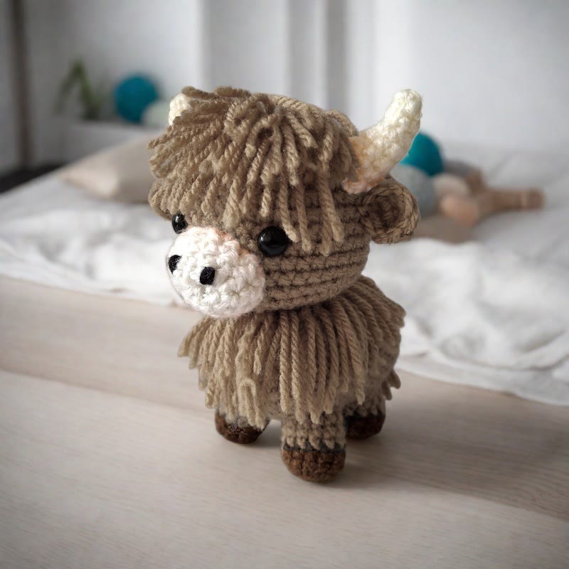 DIY Handmade Cow Crochet Kit - Diy Animal Toy For Kids | Crochet Lover Gift - image 3