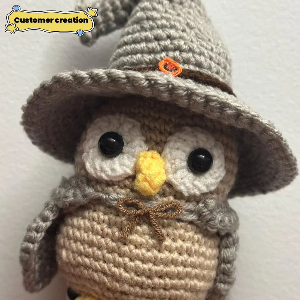DIY Handmade Magic Owl Crochet Kit - Decorative Handicraft Doll | Diy Gift For Holiday - image 3