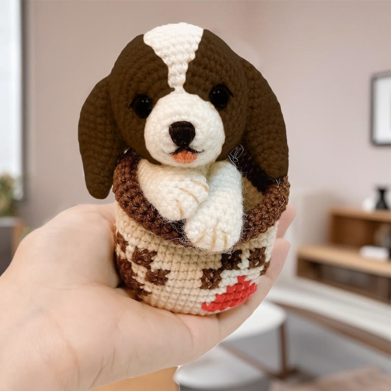  Diy Handmade Dog Crochet Kit - Lovely Puppy Craft | Unique Present For Puppy Lovers - Diy Handmade Dog Crochet Kit - image 0