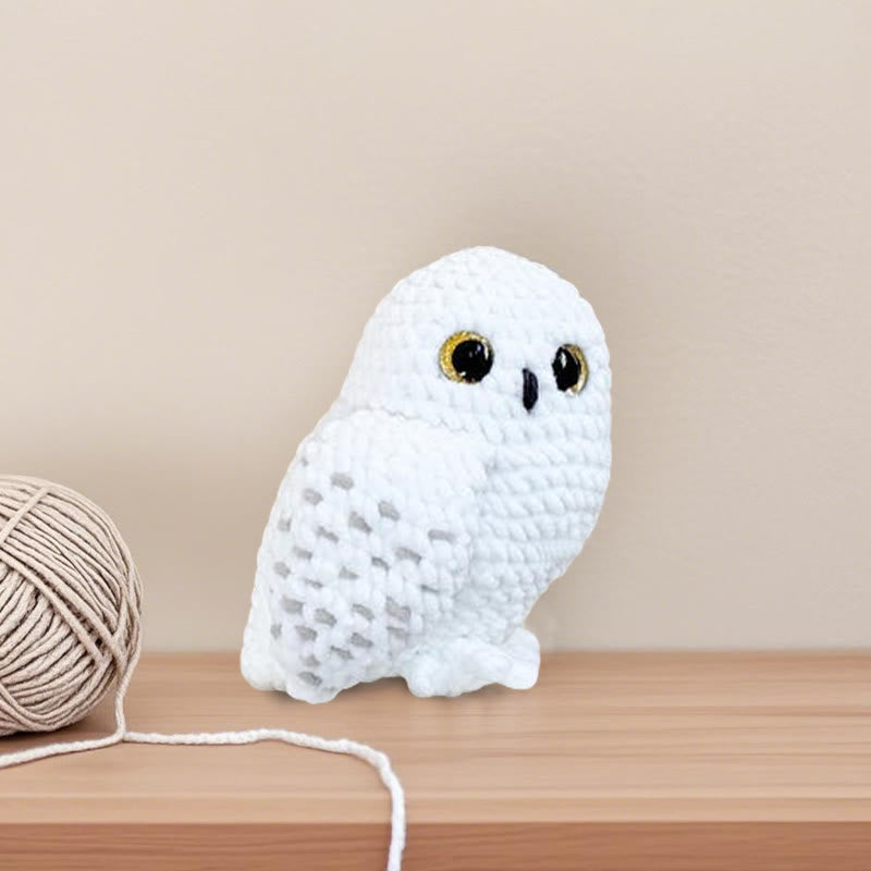  Diy Handmade Owl Crochet Kit - Cute Animal Toy | Crochet Starter Set  - image 1