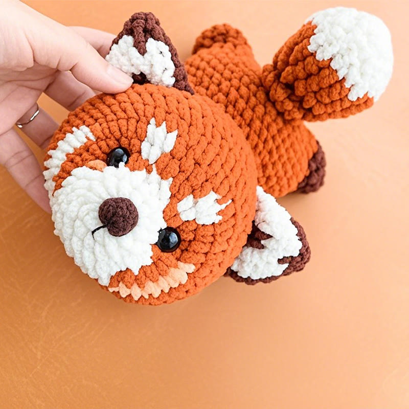 Diy Handmade Red Panda Crochet Kit - Animal Collection Craft | Unique Gifts For Friends - image 2