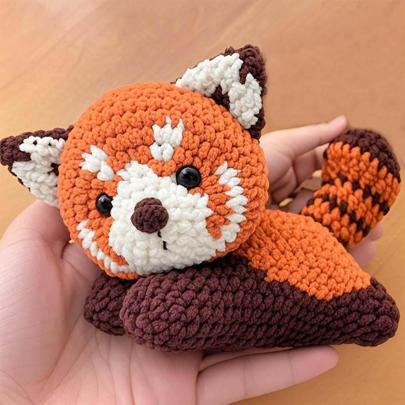 Diy Handmade Red Panda Crochet Kit - Animal Collection Craft | Unique Gifts For Friends - image 5