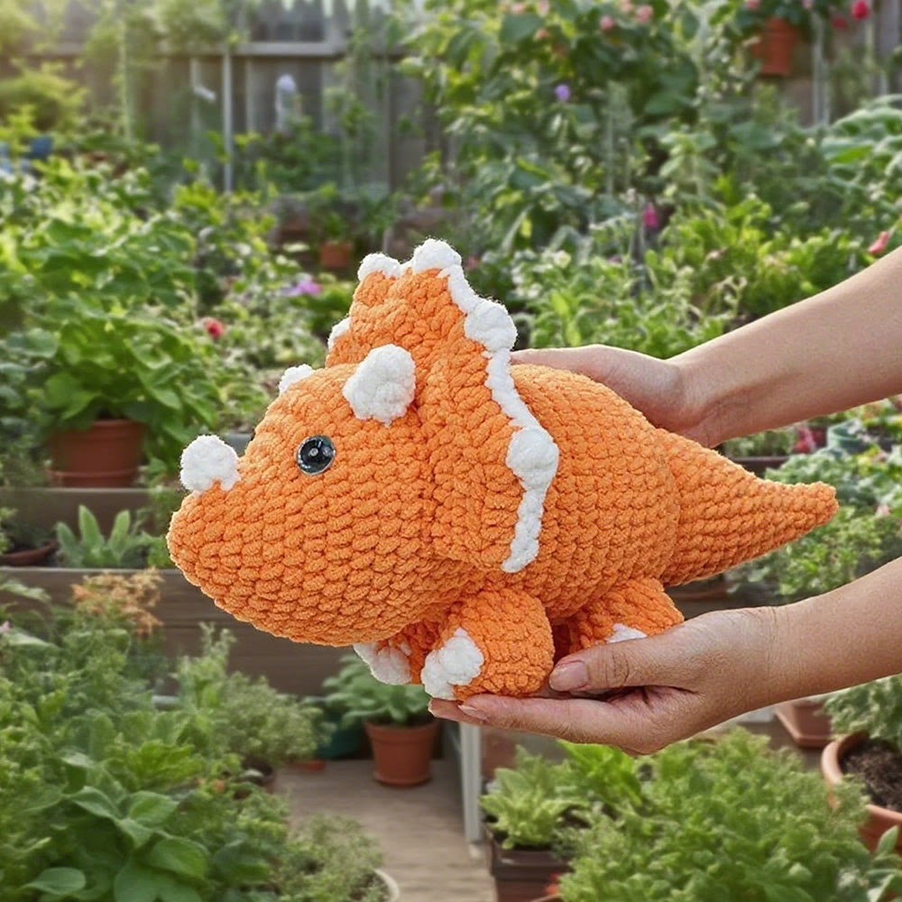 Diy Handmade Dinosaur Series Crochet Kit - Colourful Crochet Doll | Unique Gifts For Kids - image 13