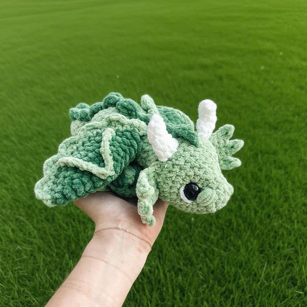 Diy Handmade Combo Dragon Series Crochet Kit - Crochet Plush Doll | Beginner Needlework Set  - image 4