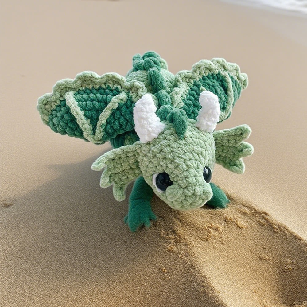 Diy Handmade Combo Dragon Series Crochet Kit - Crochet Plush Doll | Beginner Needlework Set  - image 3