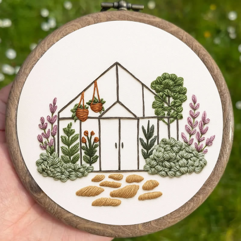 Rubbyoo Embroidery Kit - Beauty Greenhouse | Handmade Craft | Decorative Housewarming Gifts  - image 11