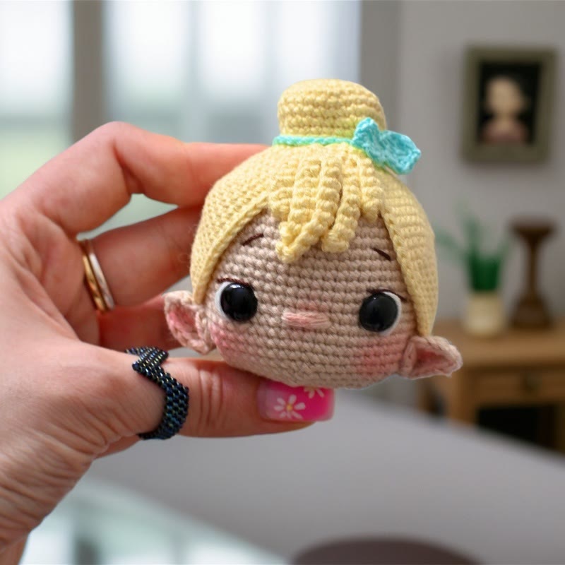 Diy Handmade Flower Fairy Crochet Kit - Adorable Plush Doll | Perfect Handmade Gifts For Child  - image 8