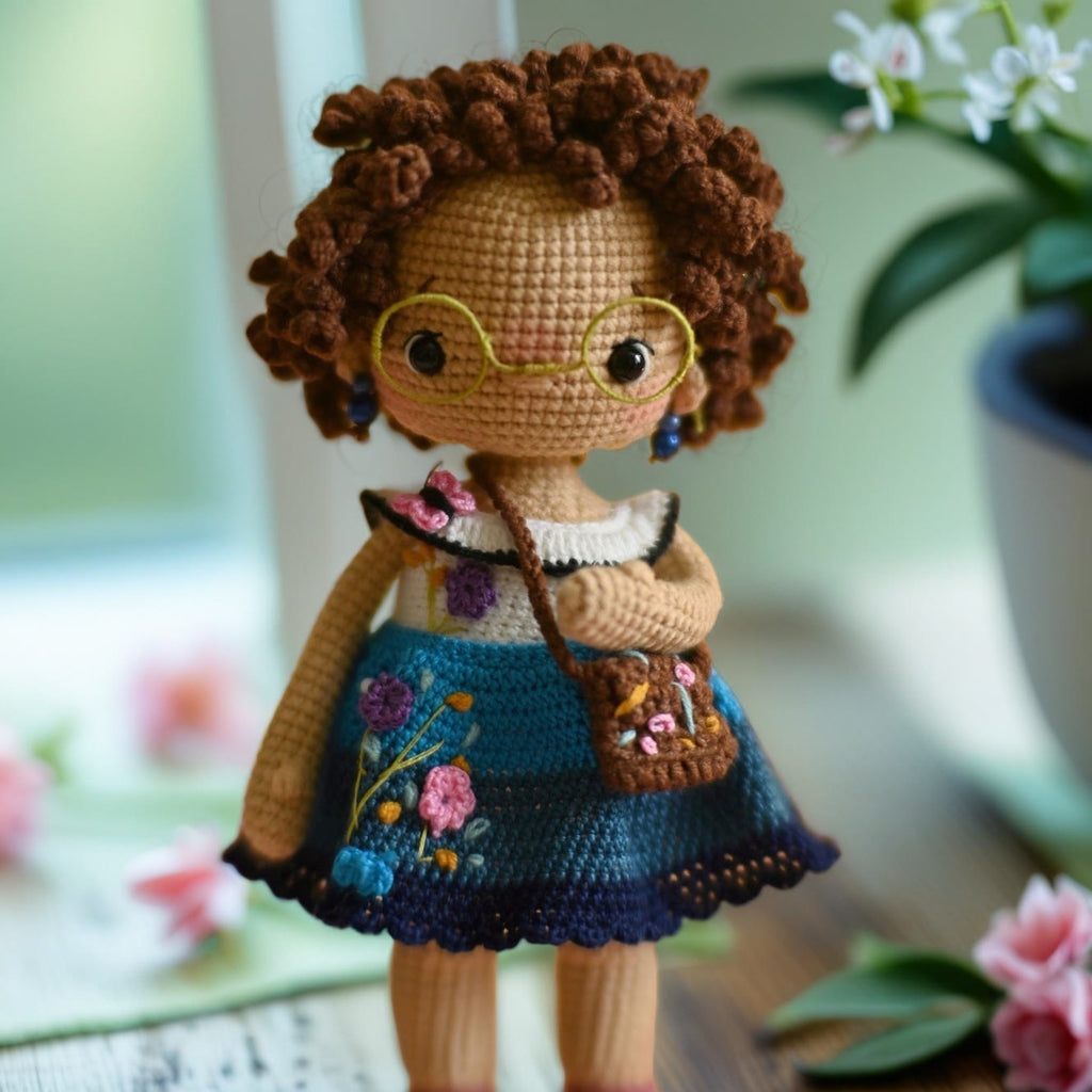 Diy Handmade Lovely Girl Crochet Kit - Heartfelt Birthday Gift For Baby | Unique Handmade Doll  - image 3