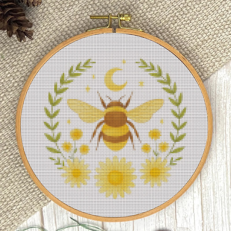  Cross Stitch Kit - Celestial Bee | Perfect Gifts For Crafter|  Diy Home Decor - image 7