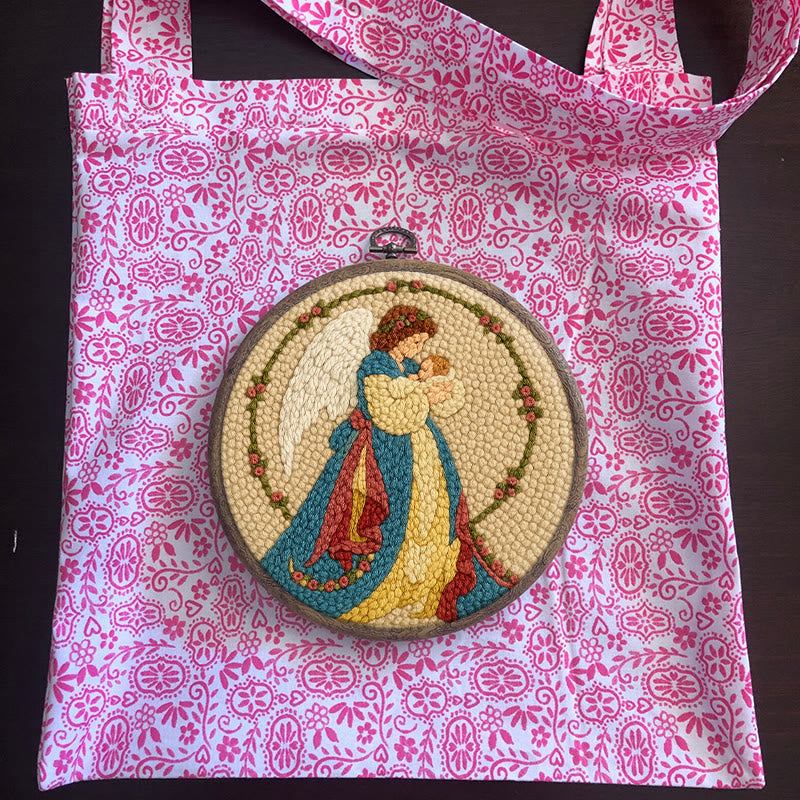 Birth Of Jesus Punch Needle Kit - Bible Wall Art | Holy Christmas Decor - image 12