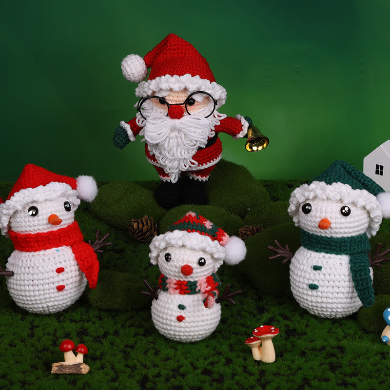 Diy Handmade Christmas Series Crochet Kit - Perfect Holiday Gifts |  Christmas Handicraft For Friends - image 3