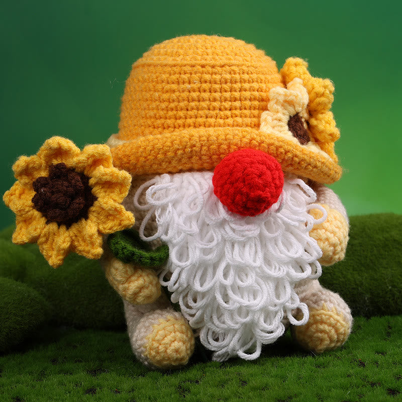 Diy Handmade Christmas Series Crochet Kit - Perfect Holiday Gifts |  Christmas Handicraft For Friends - Christmas Gnome A - image 5