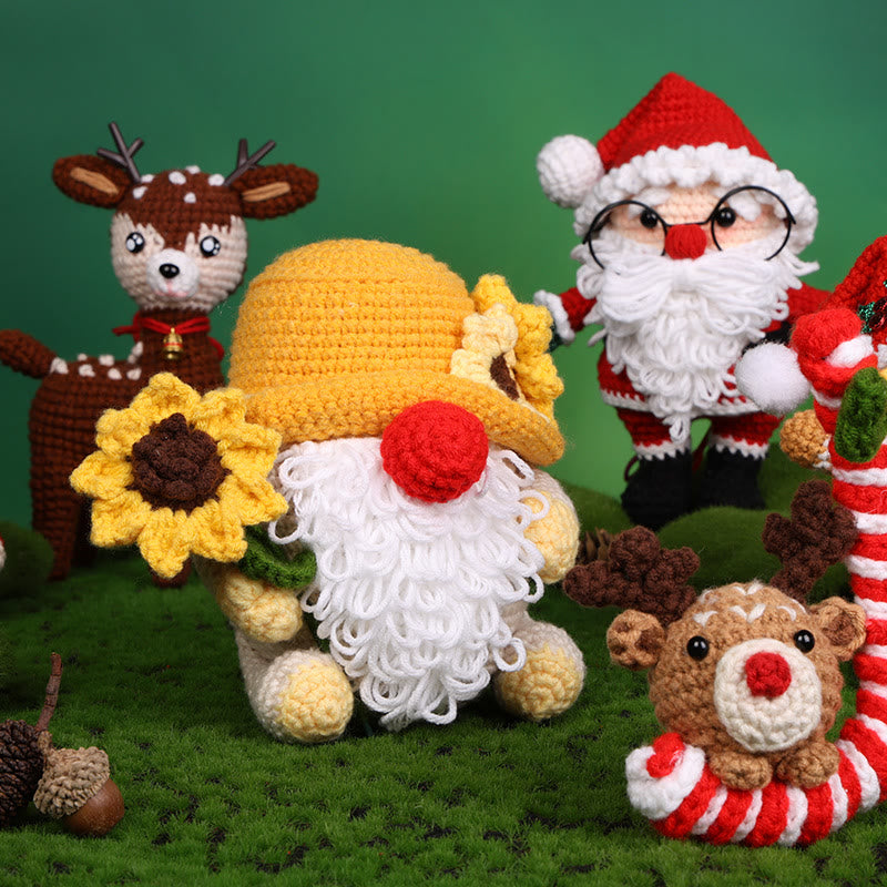 Diy Handmade Christmas Series Crochet Kit - Perfect Holiday Gifts |  Christmas Handicraft For Friends - image 2