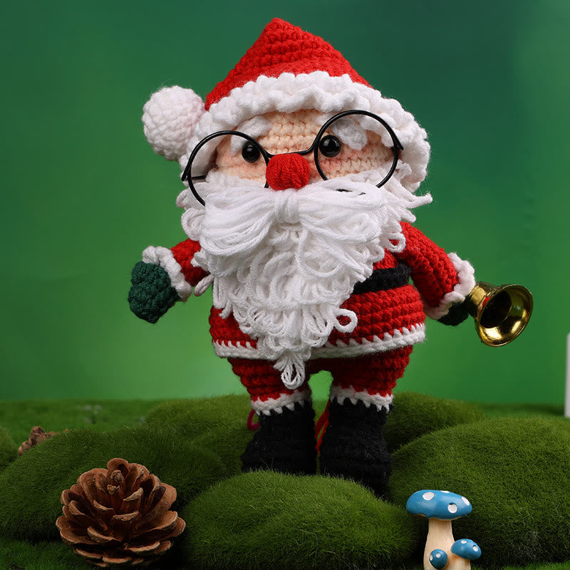 Diy Handmade Christmas Series Crochet Kit - Perfect Holiday Gifts |  Christmas Handicraft For Friends - Santa Claus - image 4