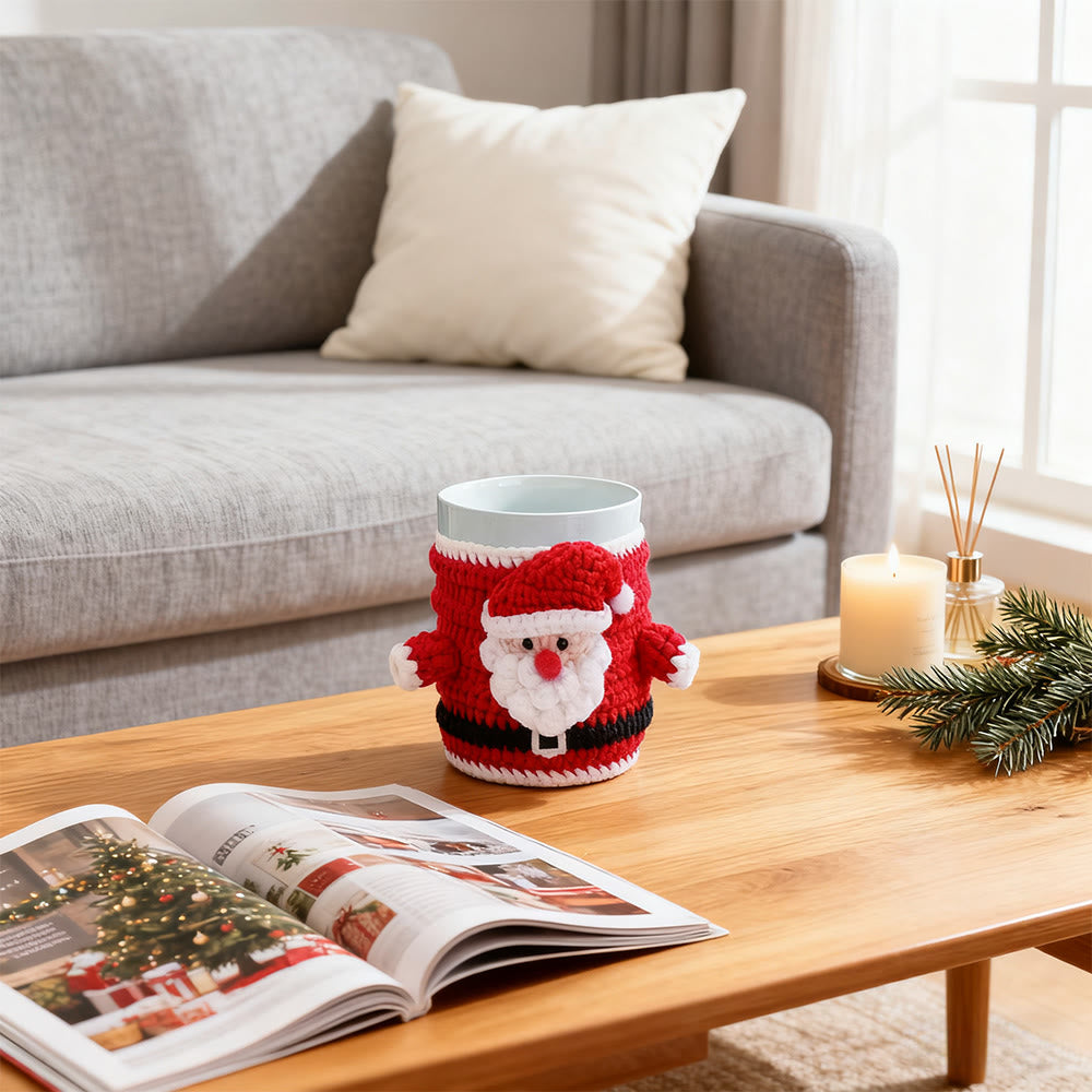 Diy Handmade  Christmas Cup Sleeve Series Crochet Kit -  Creative Handmade Christmas Craft | Perfect Housewarming Gift - image 6