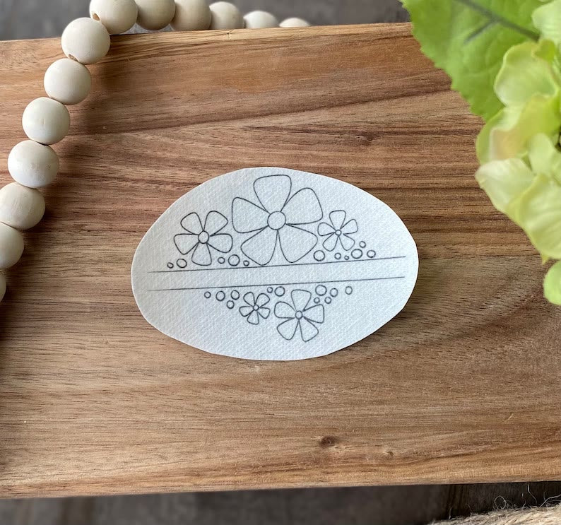 Christmas Stick And Stitch Patterns | Diy Floral Pocket Pair Stick | Creative Pocket Stitch Design  - image 3