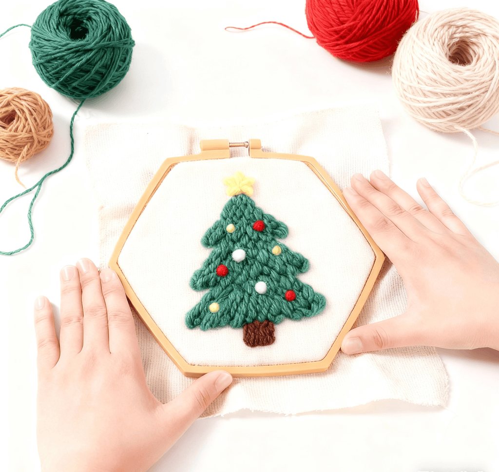 Small Hexagon Embroidery Plastic  Hoop - Colourful Stitch Frames | Perfect Frame For Stitchwork - image 0