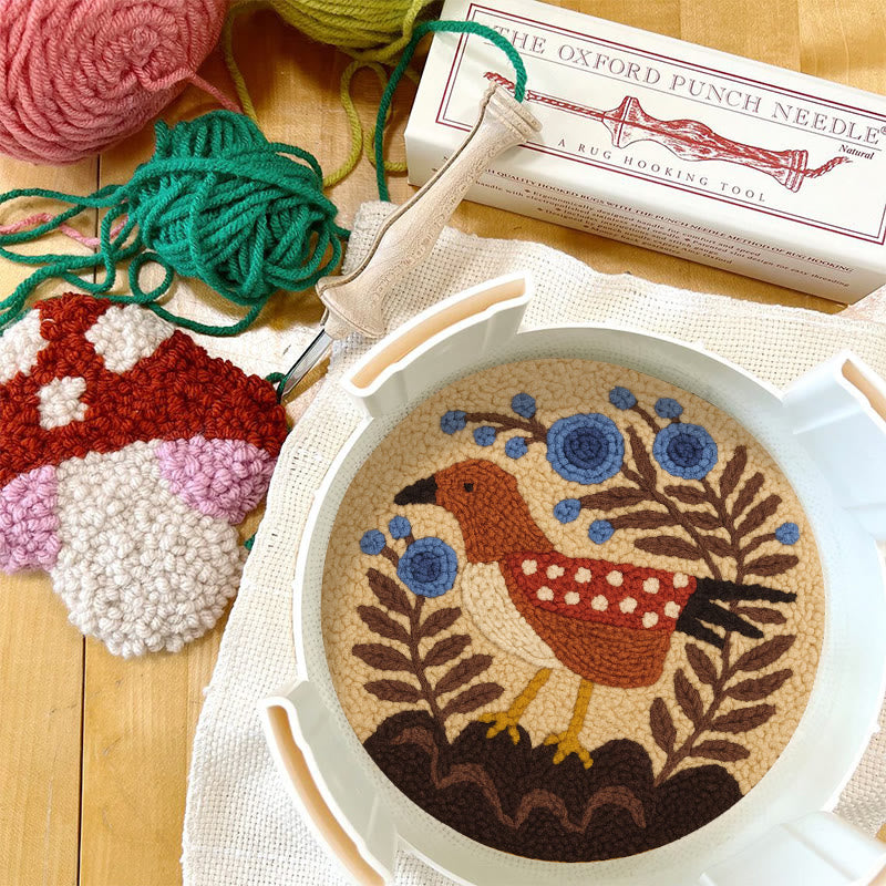 Little Turtledove Punch Needle Kit - Unique Bird Art | Perfect Craft For Beginner - image 9