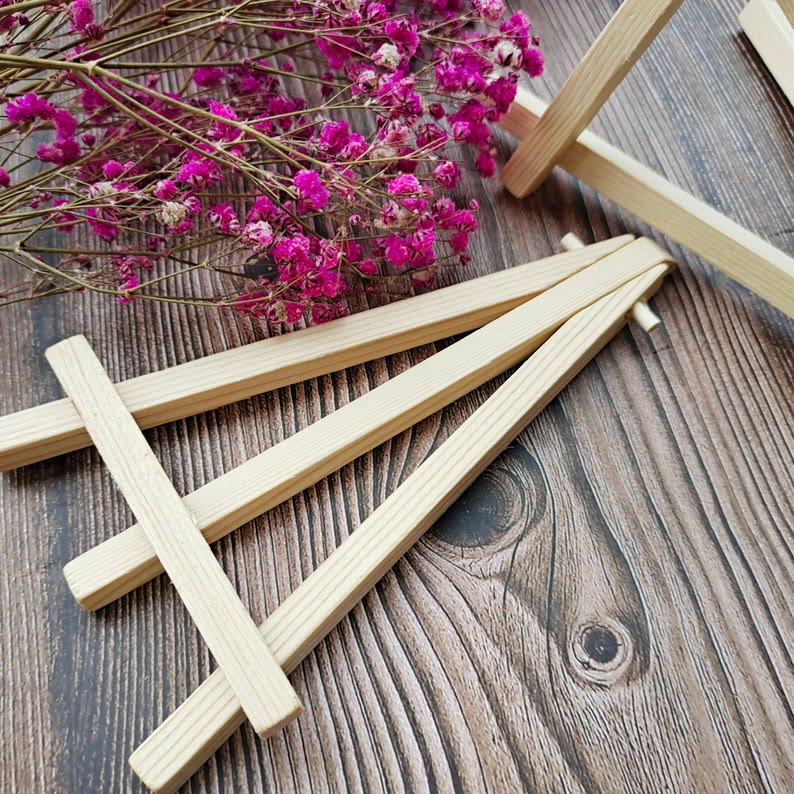 Wooden Embroidery Stand Holder - Tabletop Display Easel | Perfect For Handmade Embroidery Projects - 20×30cm - image 0