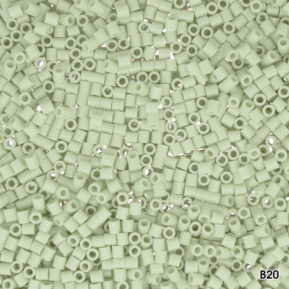 1000 Perler Beads Bag - Green Colour Series | Perfect Gift For Perler Diy Lover  - B20 - image 10