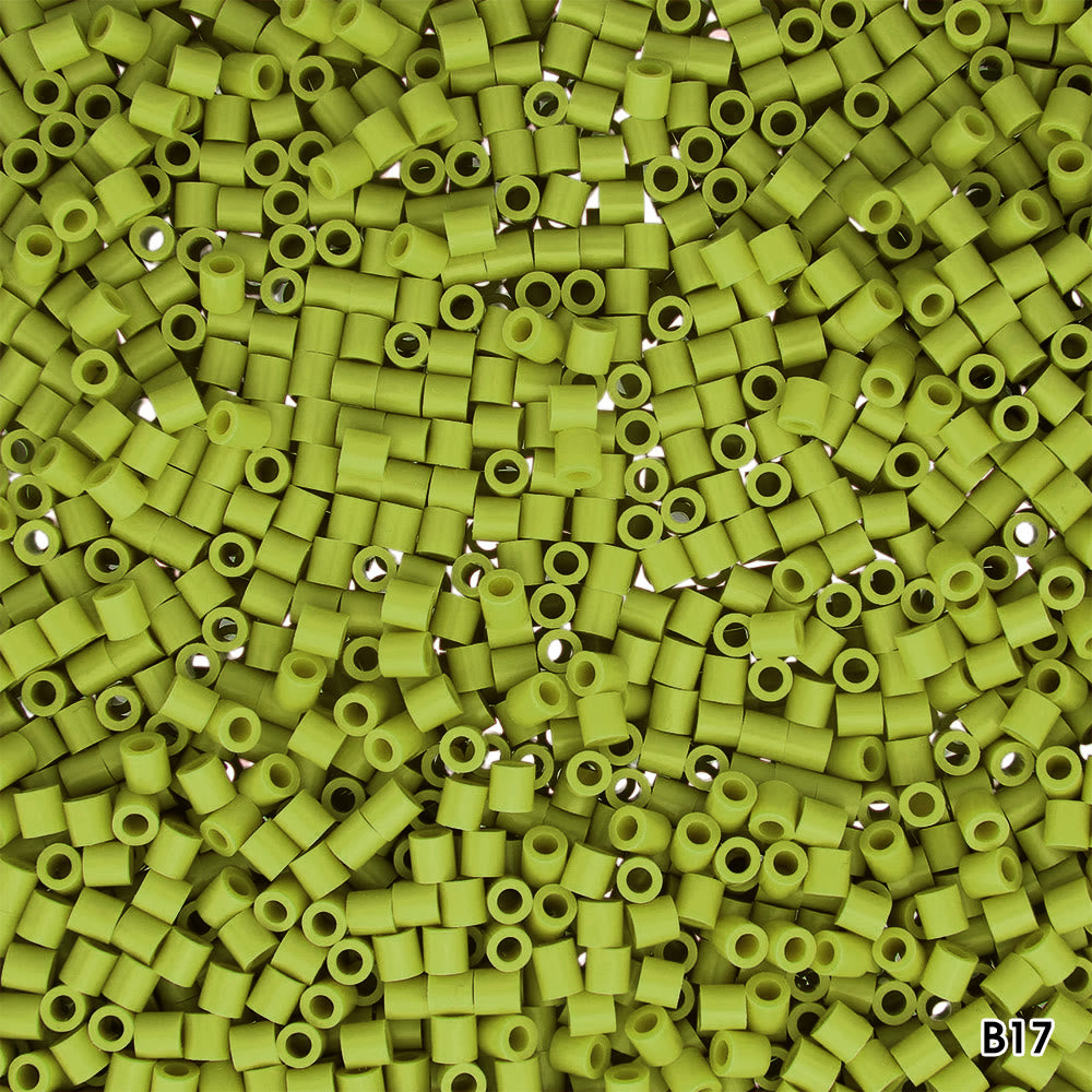 1000 Perler Beads Bag - Green Colour Series | Perfect Gift For Perler Diy Lover  - B17 - image 7