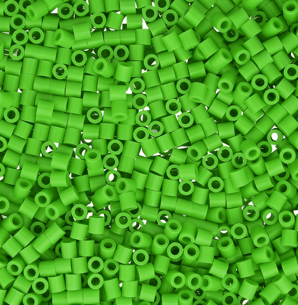 1000 Perler Beads Bag - Green Colour Series | Perfect Gift For Perler Diy Lover  - image 0